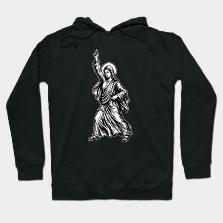 Mother Mary Meme - Funny Disco Dancing Hoodie