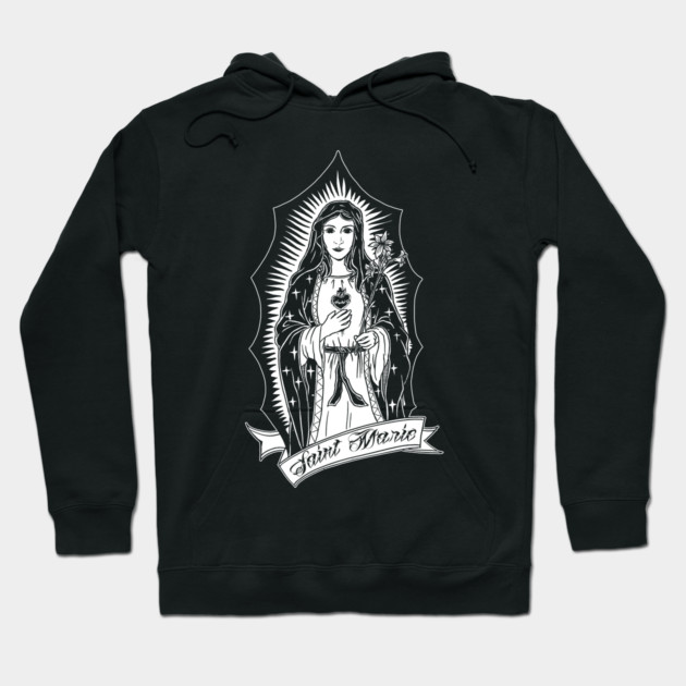 virgin mother mary Hoodie